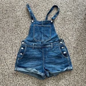 Overall Shorts